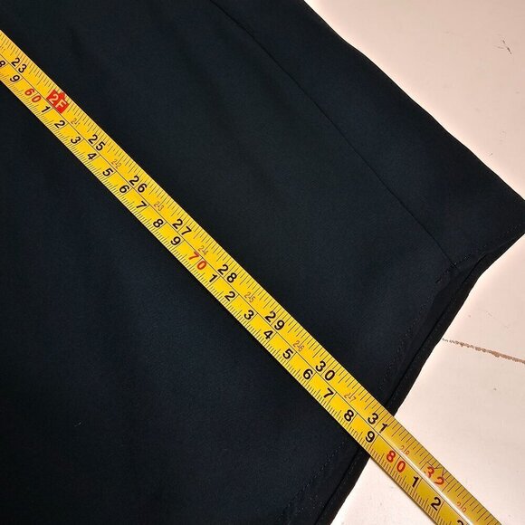 Aritzia Sunday Best Cinched Waist Sheath Mini Dress Pleated Long Sleeve Green 6‎ - Picture 11 of 12